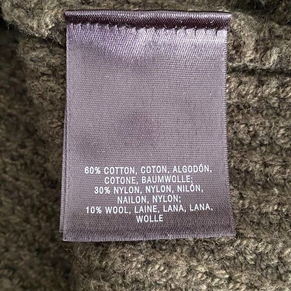 Moth Anthropologie Sweater Vest Turtleneck Wool Blend Large - Picture 5 of 5